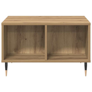 Tavolino da Salotto Rovere Artigianale 60x50x36,5cm Multistrato 857337