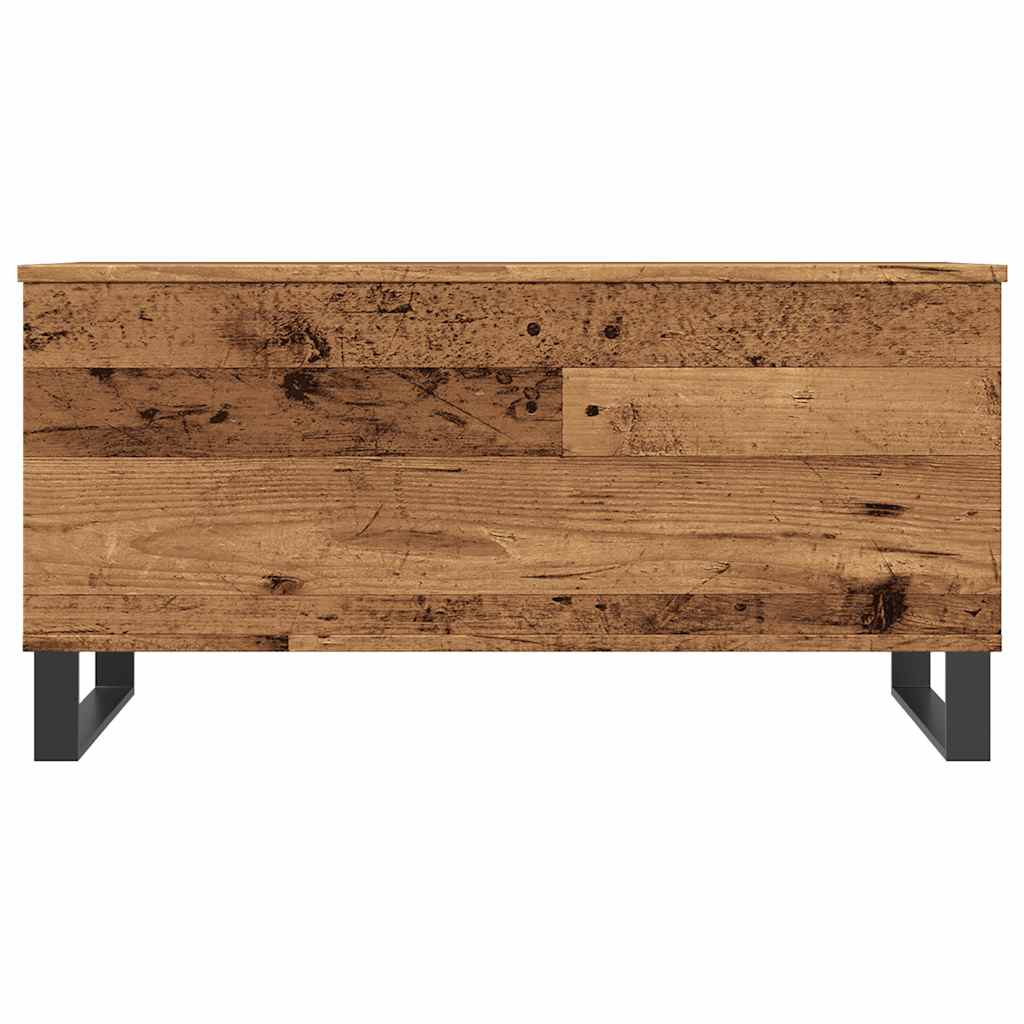 Tavolino da Salotto Legno Antico 90x44,5x45 cm in Truciolato 857442