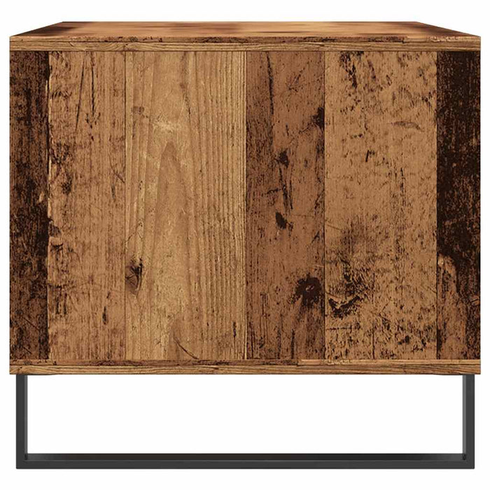 Tavolino da Salotto Legno Antico 90x49x45 cm Legno Multistrato 857454