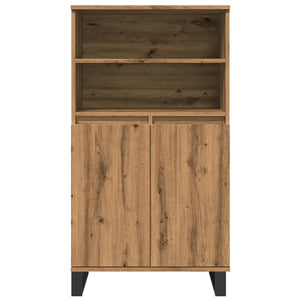 Credenza Rovere Artigianale 60x36x110 cm in Legno Multistrato 857461