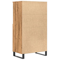 Credenza Rovere Artigianale 60x36x110 cm in Legno Multistrato 857461