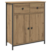 vidaXL Credenza Rovere Artigianale 70x30x80 cm in Legno Multistrato