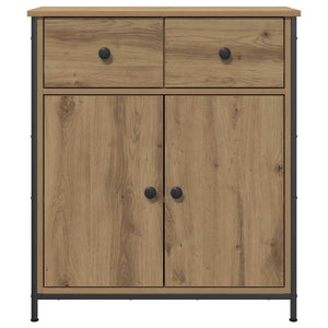 vidaXL Credenza Rovere Artigianale 70x30x80 cm in Legno Multistrato