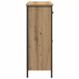 Credenza Rovere Artigianale 70x30x80 cm in Legno Multistrato 857471