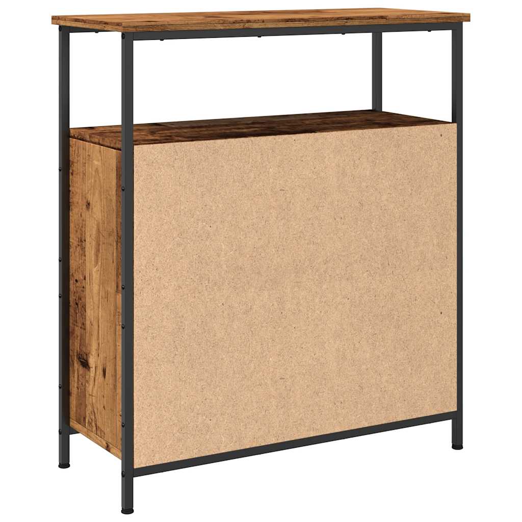 vidaXL Credenza Legno Antico 70x30x80 cm in Legno Multistrato