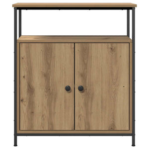 vidaXL Credenza Rovere Artigianale 70x30x80 cm in Legno Multistrato