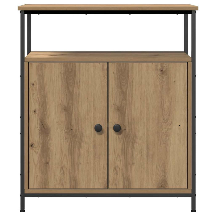 vidaXL Credenza Rovere Artigianale 70x30x80 cm in Legno Multistrato