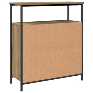 vidaXL Credenza Rovere Artigianale 70x30x80 cm in Legno Multistrato