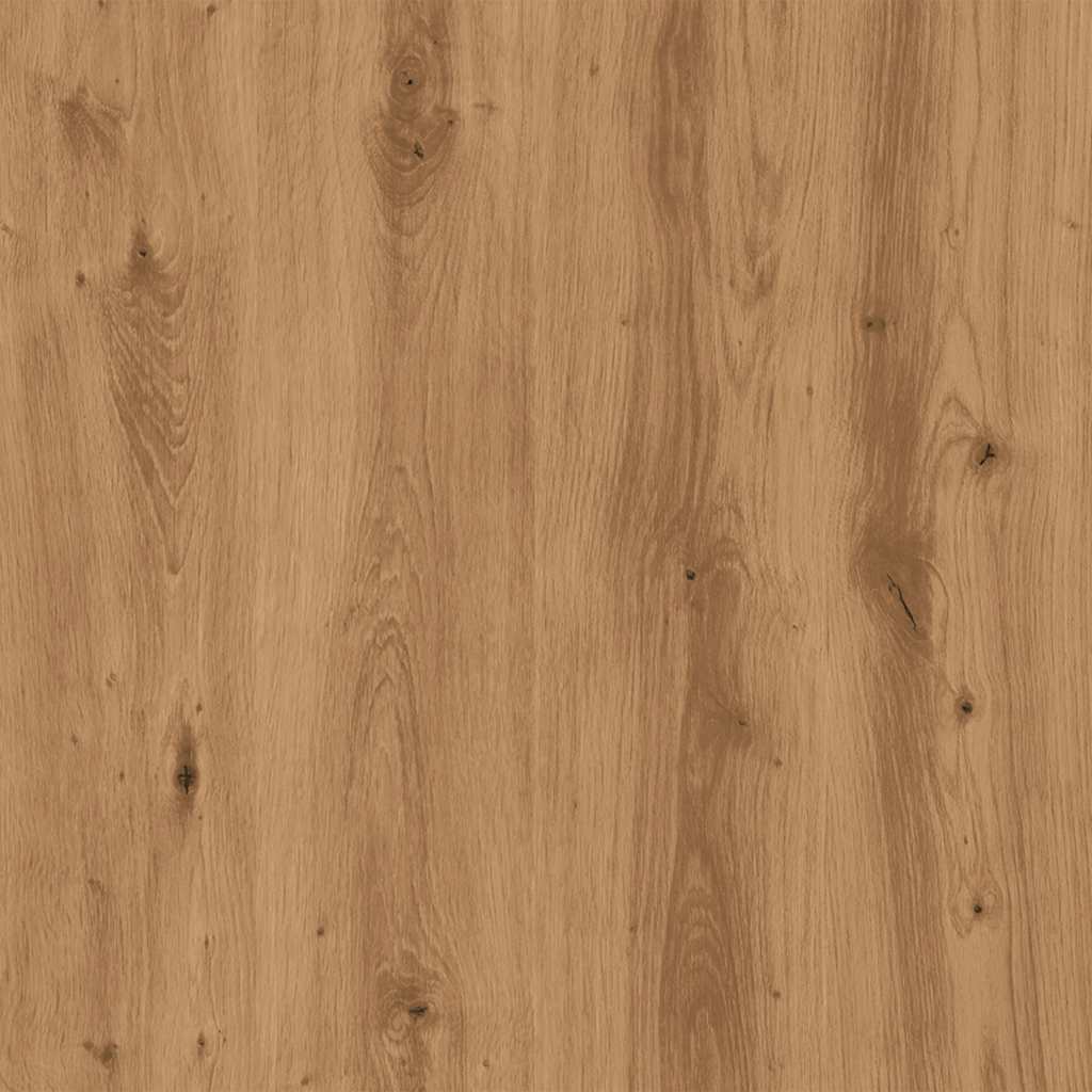 Panca Portaoggetti Rovere Artigianale 42x42x45 cm in Truciolato