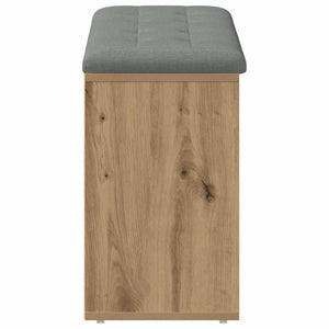 Panca Porta Scarpe Rovere Artigianale 102x32x50 cm Truciolato 857622