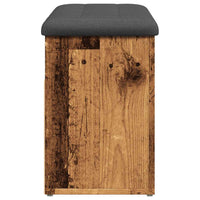 Scarpiera Legno Antico 82x32x45,5 cm in Legno Multistrato 857627