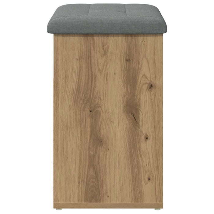 Scarpiera Rovere Artigianale 62x32x50 cm in Legno Multistrato 857630