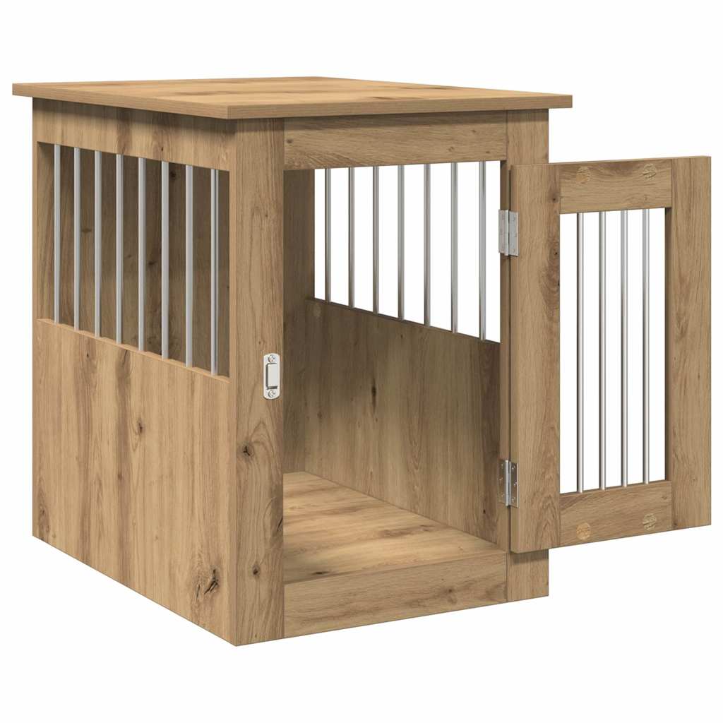 Gabbia Cani Arredamento Rovere Artigianale Legno Multistrato 857637