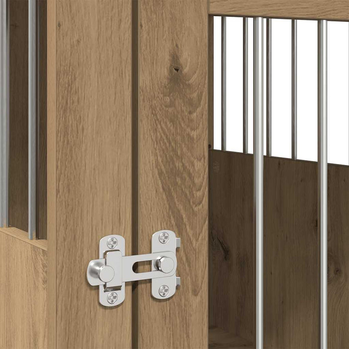 Gabbia Cani Arredamento Rovere Artigianale Legno Multistrato 857637