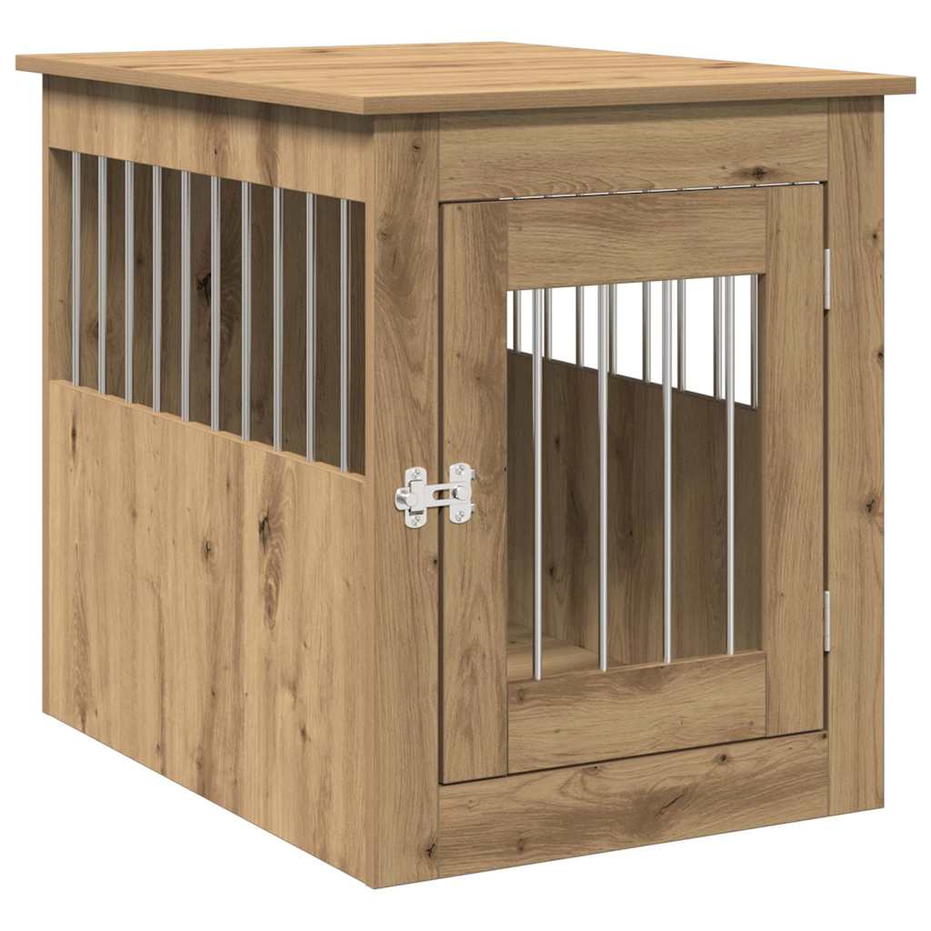Gabbia Cani Arredamento Rovere Artigianale Legno Multistrato 857640