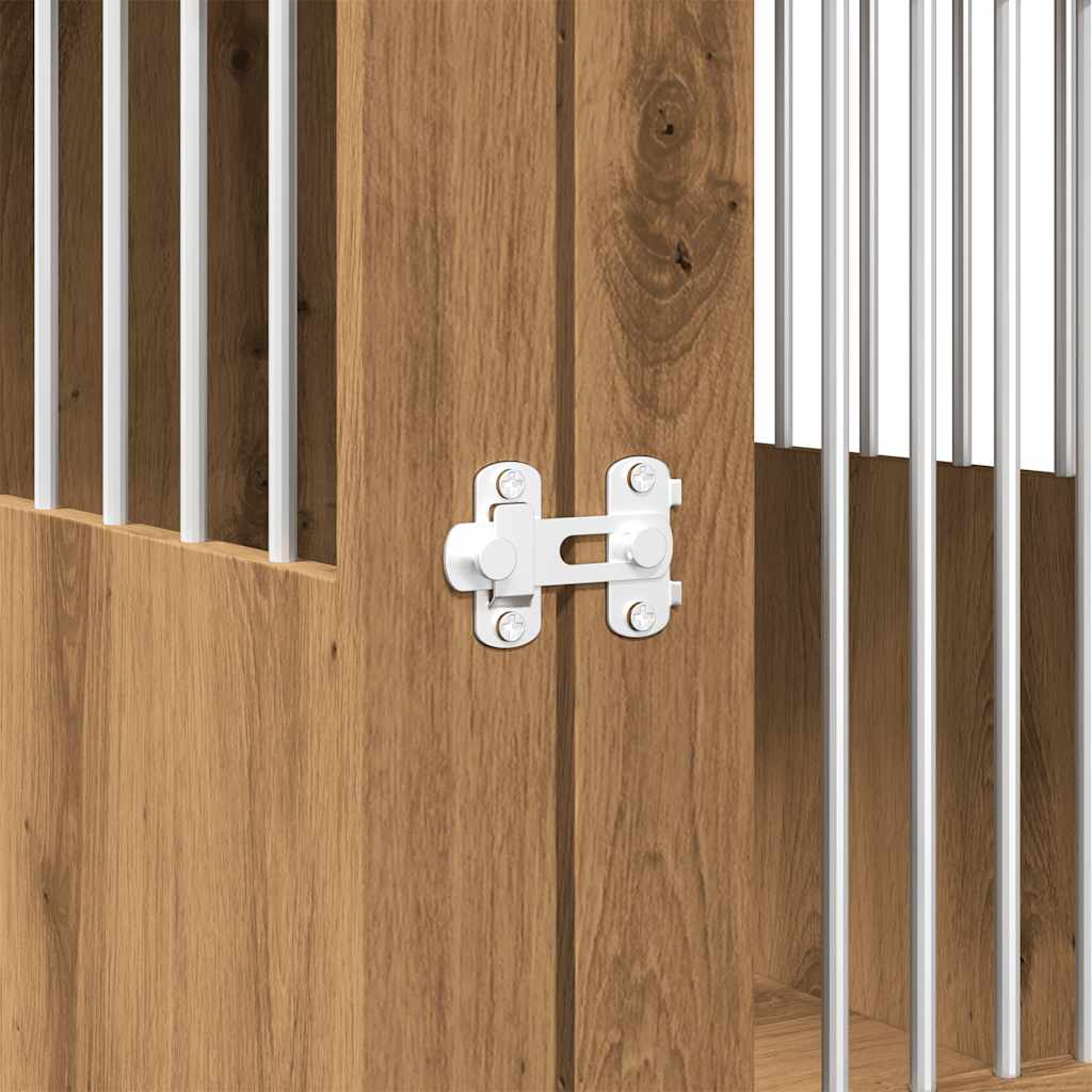Gabbia Cani Arredamento Rovere Artigianale Legno Multistrato