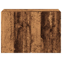 Mobile TV a Parete-Mobile TV a Muro Legno Antico 60x30x41 cm