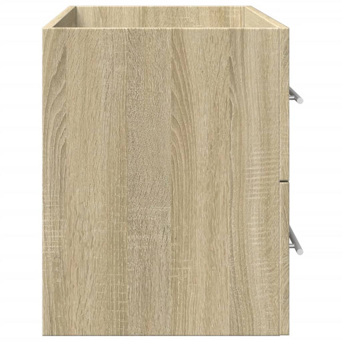 Mobile Lavabo Legno Antico 80x38,5x48 cm in Legno Multistrato