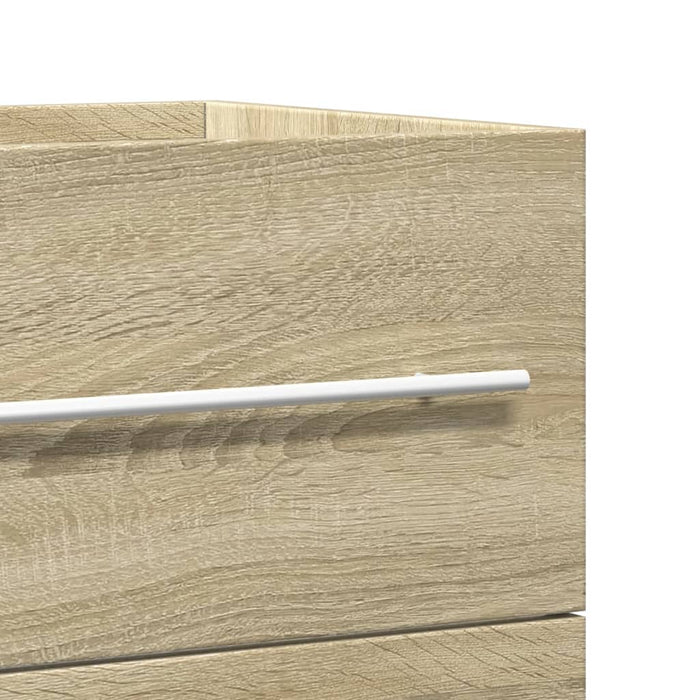 Mobile Lavabo Legno Antico 80x38,5x48 cm in Legno Multistrato 856227