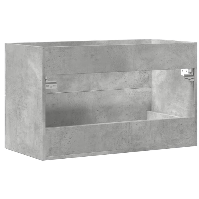Mobile Lavabo Grigio Cemento 80x38,5x48 cm in Truciolato 856228