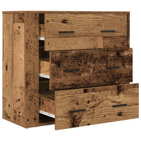 Credenza Legno Vecchio 80x33x70 cm in Truciolato 857085