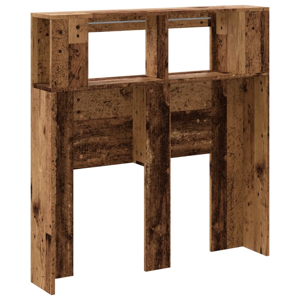 Testiera LED Legno Antico 100x18,5x103,5 cm Legno Multistrato 857682