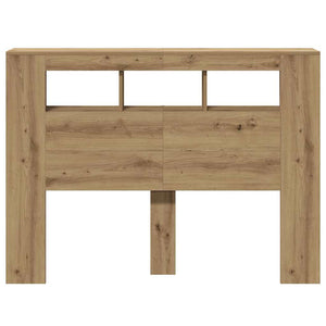 vidaXL Testiera LED Rovere Artigianale 140x18,5x103,5 cm Multistrato