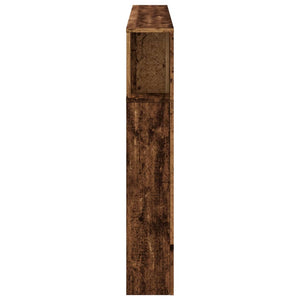 Testiera LED Legno Antico 160x18,5x103,5 cm Legno Multistrato 857688