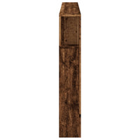 vidaXL Testiera LED Legno Antico 180x18,5x103,5 cm Legno Multistrato