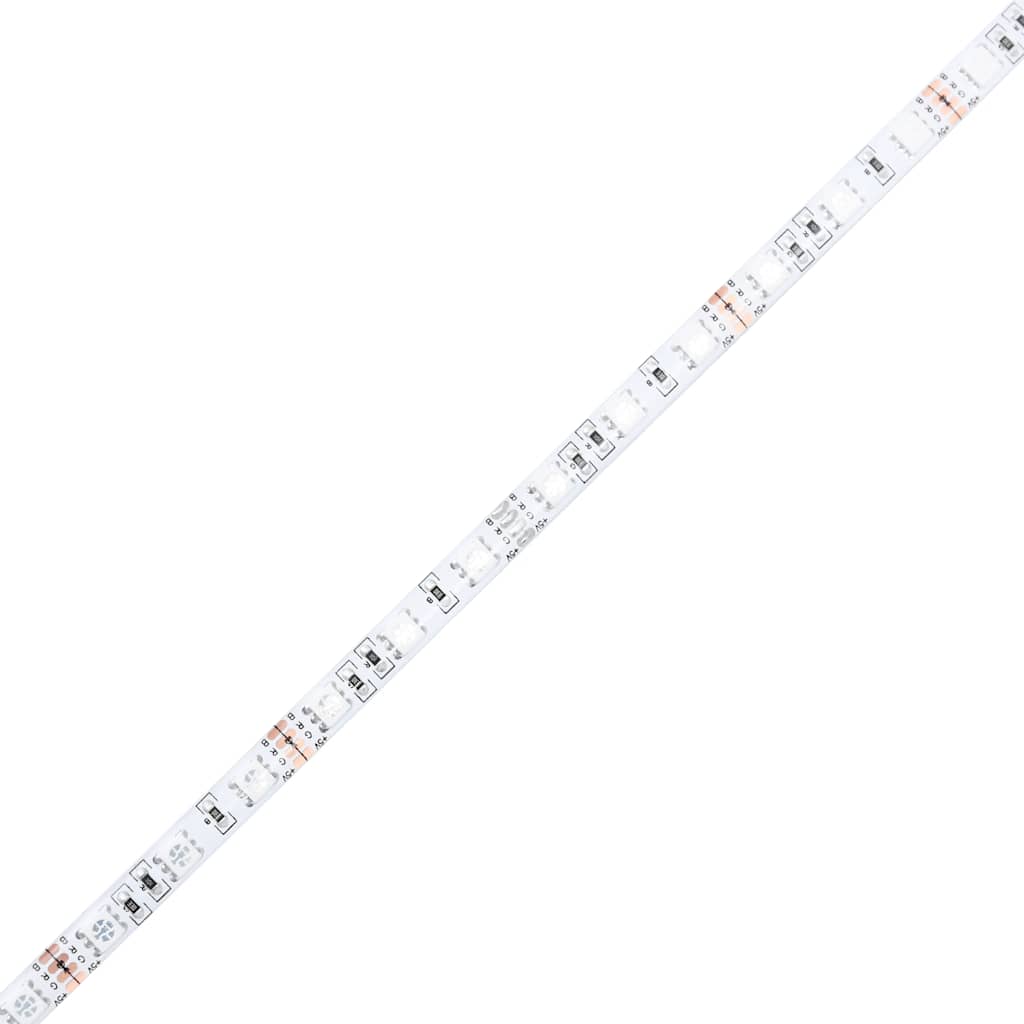 vidaXL Testiera LED Legno Antico 200x18,5x103,5 cm Legno Multistrato