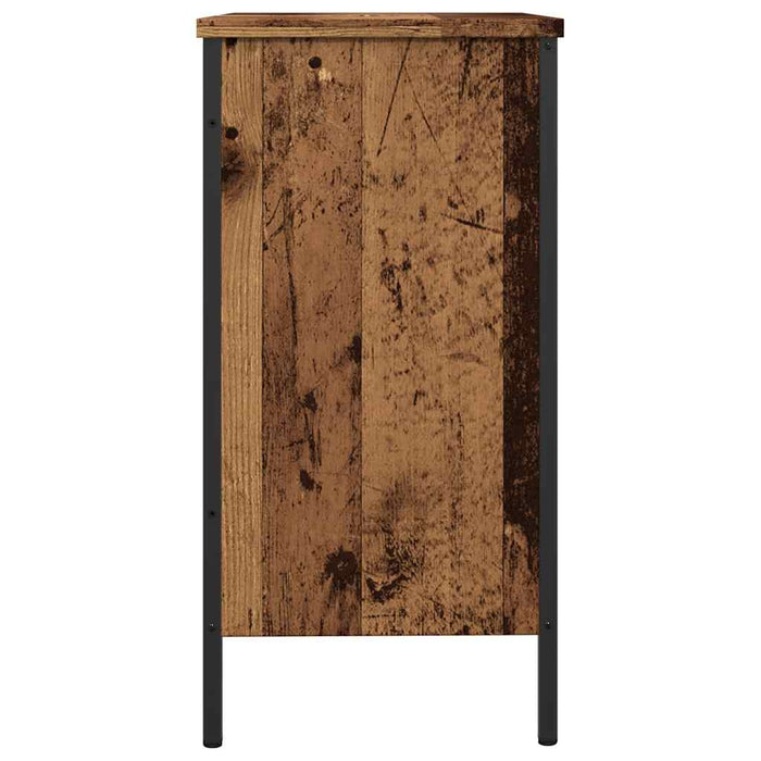 vidaXL Mobile Sottolavabo Legno Antico 60x30x60 cm Legno Multistrato