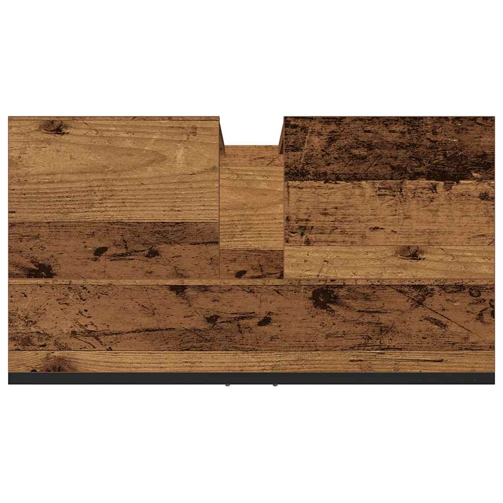 vidaXL Mobile Sottolavabo Legno Antico 60x30x60 cm Legno Multistrato