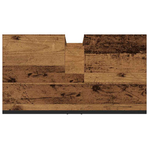 vidaXL Mobile Sottolavabo Legno Antico 60x30x60 cm Legno Multistrato