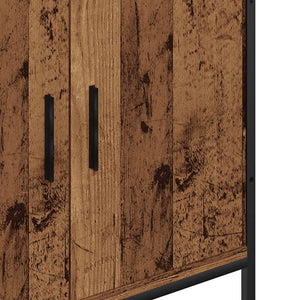 vidaXL Mobile Sottolavabo Legno Antico 60x30x60 cm Legno Multistrato