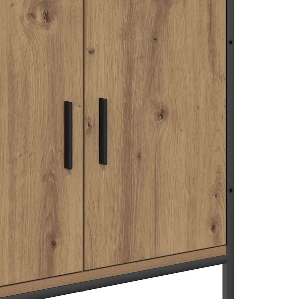 vidaXL Mobile Sottolavabo Rovere 60x30x60 cm Legno Multistrato