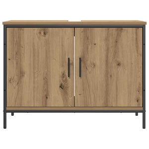 Mobile Sottolavabo Rovere 80x30x60 cm Legno Multistrato 857701