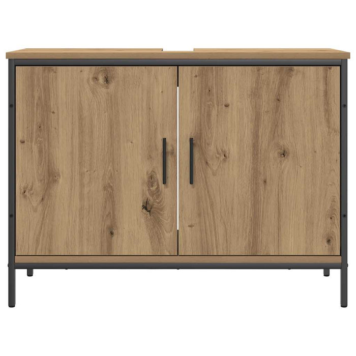 Mobile Sottolavabo Rovere 80x30x60 cm Legno Multistrato 857701