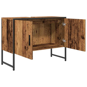 Mobile da Bagno Legno Antico 80x33x60 cm in Truciolato 857704