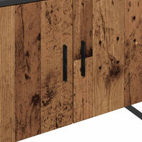 Mobile da Bagno Legno Antico 80x33x60 cm in Truciolato
