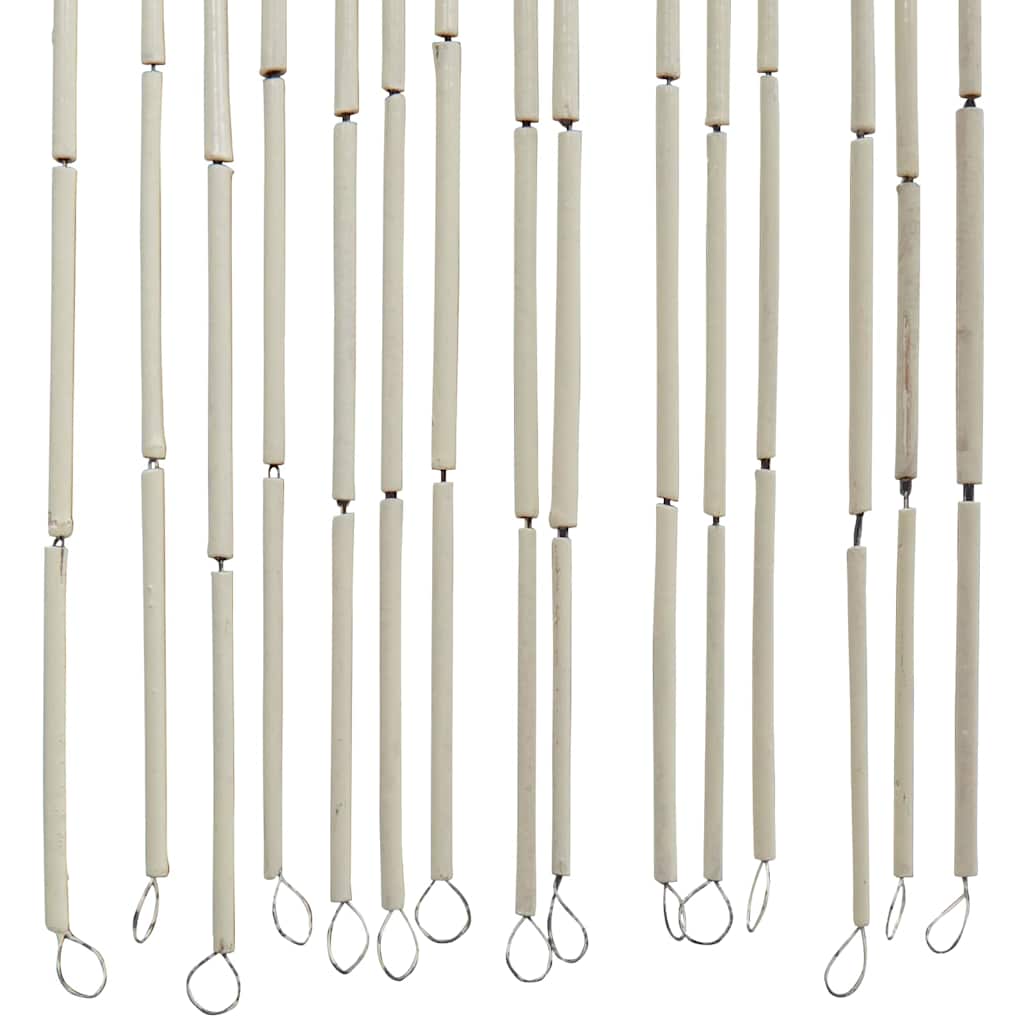 Tenda Antimosche per Porte Stampa Bambù 90x220 cm Bambù 4017441