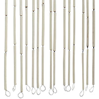 Tenda Antimosche per Porte Stampa Bambù 90x220 cm Bambù 4017441