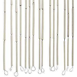 Tenda Antimosche per Porte Stampa Bambù 90x220 cm Bambù 4017441