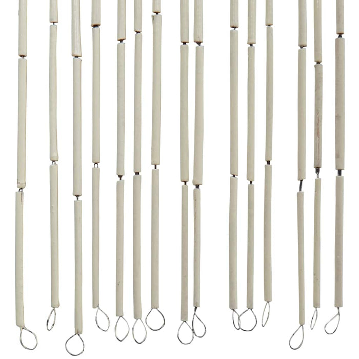 Tenda Antimosche per Porte Stampa Bambù 90x220 cm Bambù 4017441