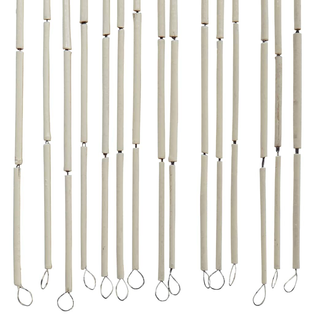 Tenda Antimosche per Porte Stampa Bambù 100x220 cm Bambù 4017443