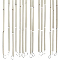 Tenda Antimosche per Porte Stampa Bambù 100x220 cm Bambù 4017443