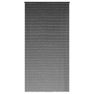 vidaXL Tenda Antimosche per Porte Grigio Scuro 100x200 cm Bambù