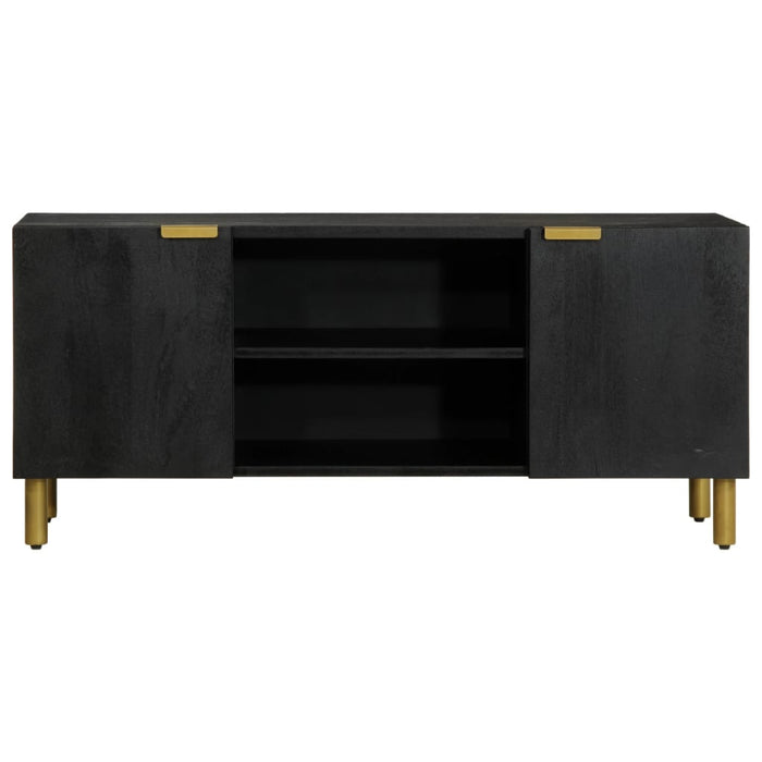 Mobile Porta TV-Mobile per TV-Credenza TV Nero 105x33x46 cm in Legno Multistrato 383608
