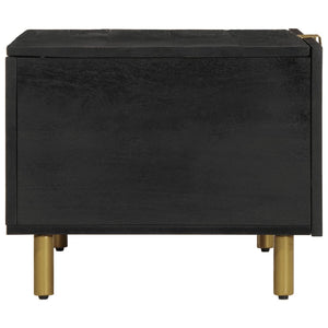 Tavolino da Salotto Nero 80x50x40 cm in Legno Multistrato 4017653