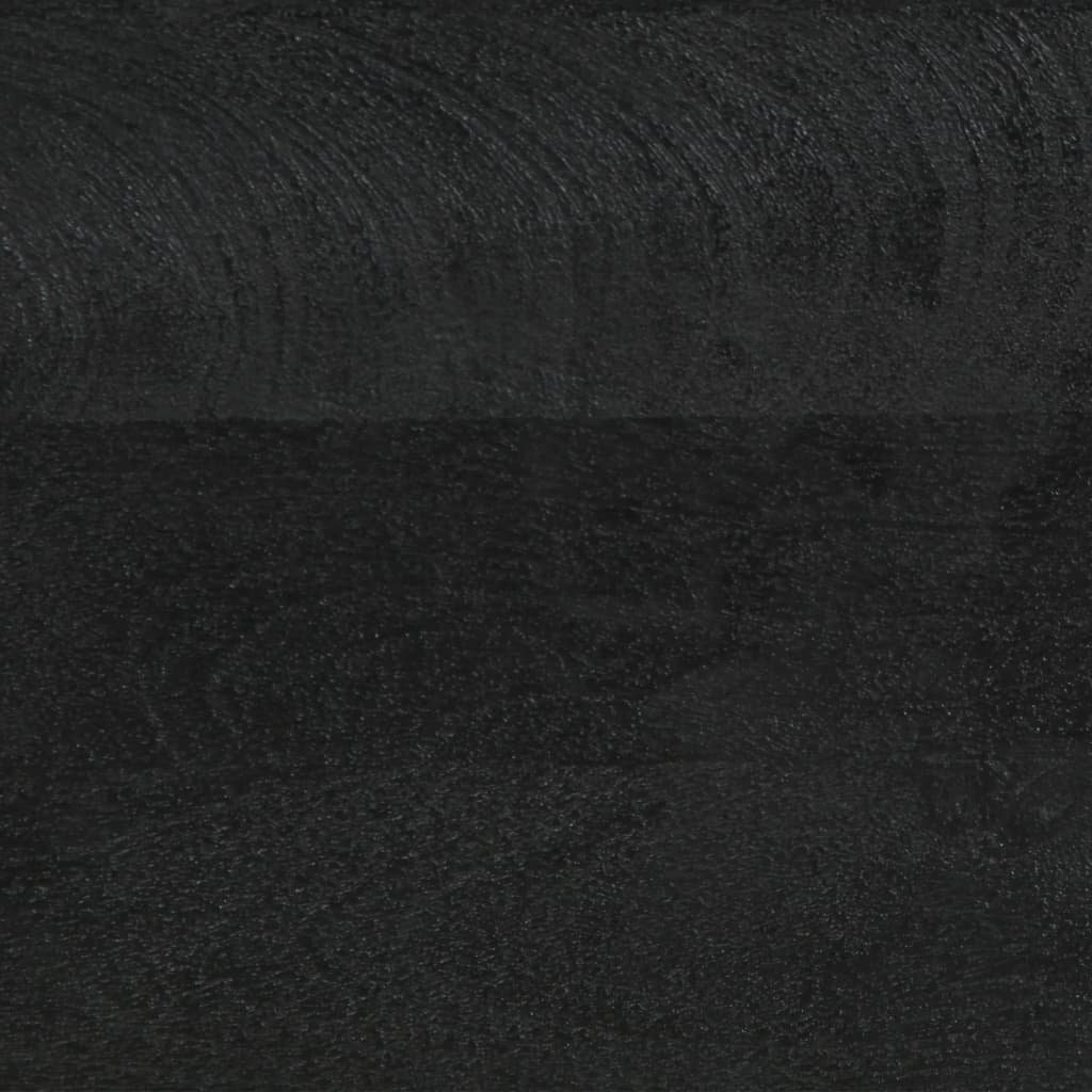 vidaXL Comodino Nero 50x33x62 cm in Legno Multistrato