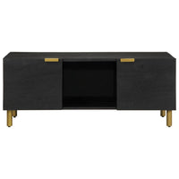 Tavolino da Salotto Nero 100x54x40 cm in Legno Multistrato 4017660